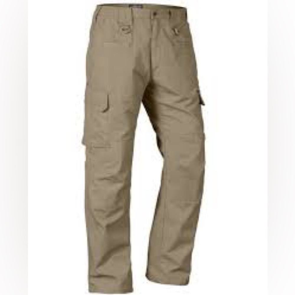 LAPG Men's Basic Operator Elastic Waistband Pant